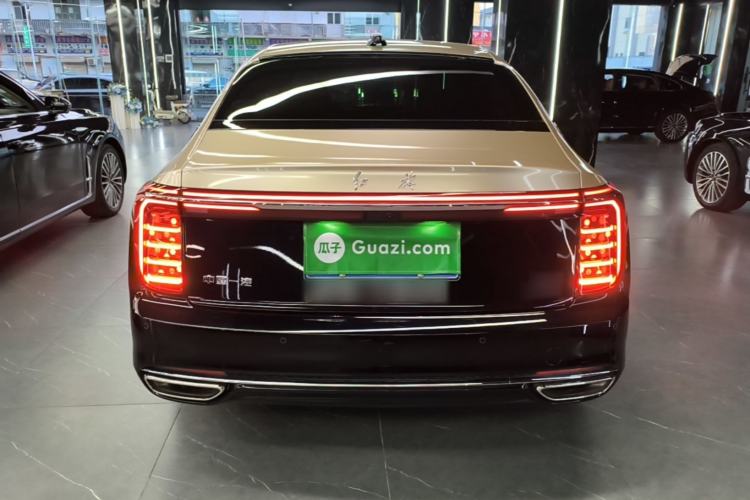 Used Hongqi H9 2025 Model Facelifted 2.0T Two-Wheel Drive Flag-Style Luxury Business Edition, 5 Seats Rear