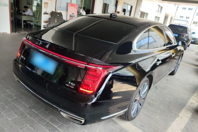 Used Hongqi H9 2025 Model Facelifted 2.0T Two-Wheel Drive Flag-Style Luxury Business Edition, 5 Seats Rear Right 45 Deg