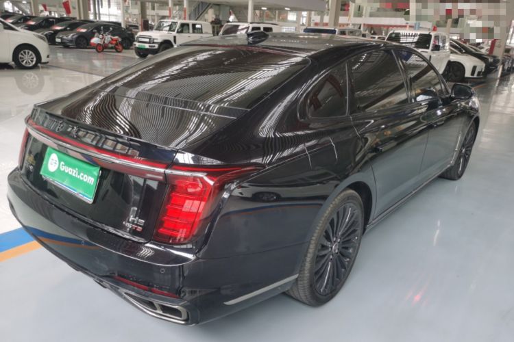 Used Hongqi H9 2025 Model Facelifted 2.0T Two-Wheel Drive Flag-Style Private Enjoyment Fashion Edition, 5 Seats Rear Right 45 Deg