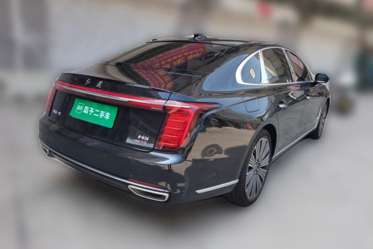 Used Hongqi H9 2025 Model Facelifted 2.0T Two-Wheel Drive Flag-Style Luxury Business Edition, 5 Seats Rear Right 45 Deg