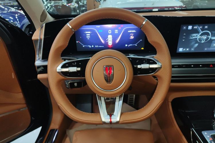 Used Hongqi H9 2025 2.0T Two-Wheel-Drive Flagship Private Enjoyment Style 5 Seats Steering Wheel