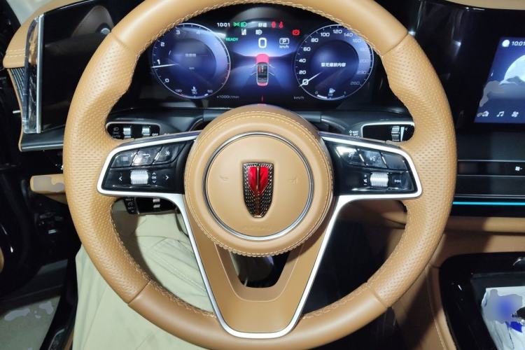Used Hongqi H9 2025 2.0T Two-Wheel Drive Flagship Luxury Business Edition 5 Seats Steering Wheel