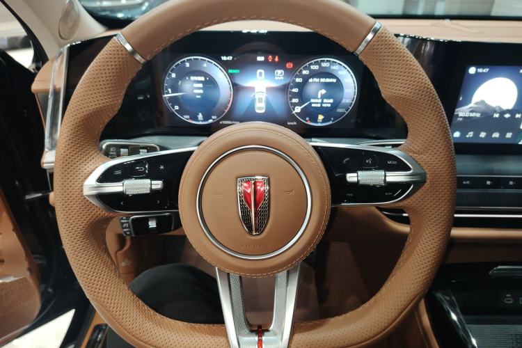 Used Hongqi H9 2025 2.0T Two-Wheel-Drive Flagship Private Enjoyment Style 5 Seats Steering Wheel