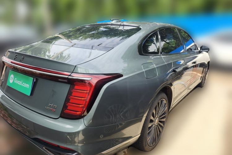 Used Hongqi H9 2025 Model Facelifted 2.0T Two-Wheel Drive Flag-Style Private Enjoyment Fashion Edition, 5 Seats Rear Right 45 Deg