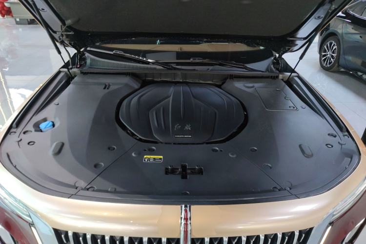 Used Hongqi H9 2025 Model Facelifted 2.0T Two-Wheel Drive Flag-Style Luxury Business Edition, 5 Seats Engine Bay