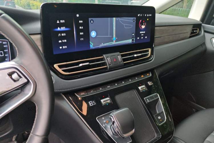 Used Hongqi HQ9 2023 2.0T Smart Connect Flagship Edition Audio And AC Panel