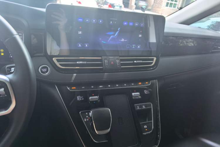Used Hongqi HQ9 2023 2.0T Smart Connect Flagship Edition Audio And AC Panel