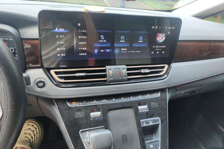 Used Hongqi HQ9 2023 2.0T Smart Connect Flagship Edition Audio And AC Panel