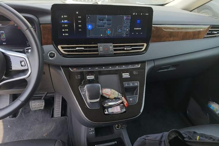 Used Hongqi HQ9 2023 2.0T Smart Connect Flagship Edition Audio And AC Panel