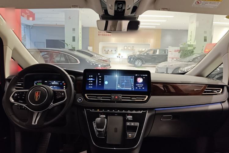Used Hongqi HQ9 2023 2.0T Smart Connect Flagship Edition Center Console