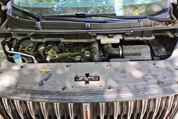 Used Hongqi HQ9 2023 2.0T Smart Connect Flagship Edition Engine Bay