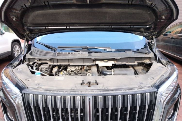 Used Hongqi HQ9 2023 2.0T Smart Connect Flagship Edition Engine Bay