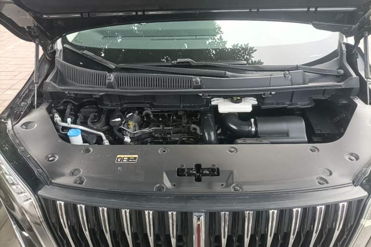Used Hongqi HQ9 2023 2.0T Smart Connect Flagship Edition Engine Bay