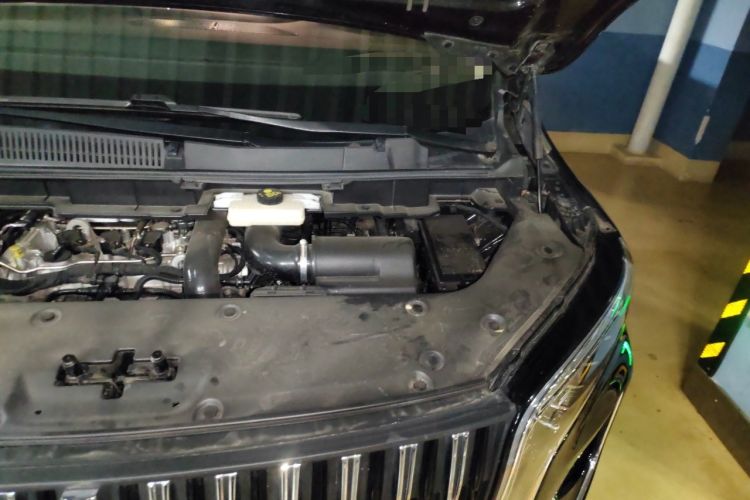 Used Hongqi HQ9 2023 2.0T Smart Connect Flagship Edition Engine Bay Left