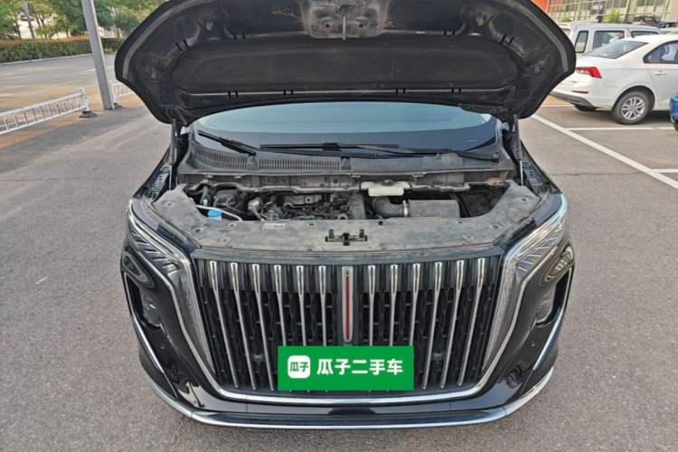 Used Hongqi HQ9 2023 2.0T Smart Connect Flagship Edition Engine Bay