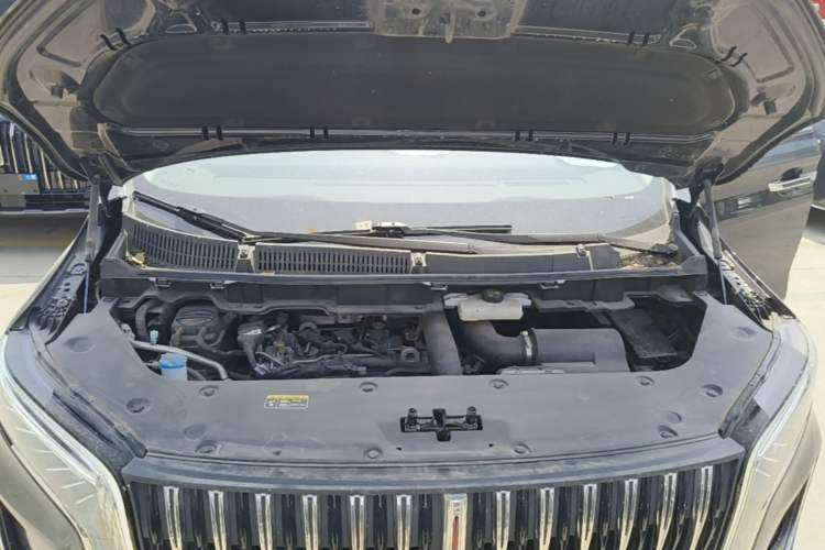 Used Hongqi HQ9 2023 2.0T Smart Connect Flagship Edition Engine Bay