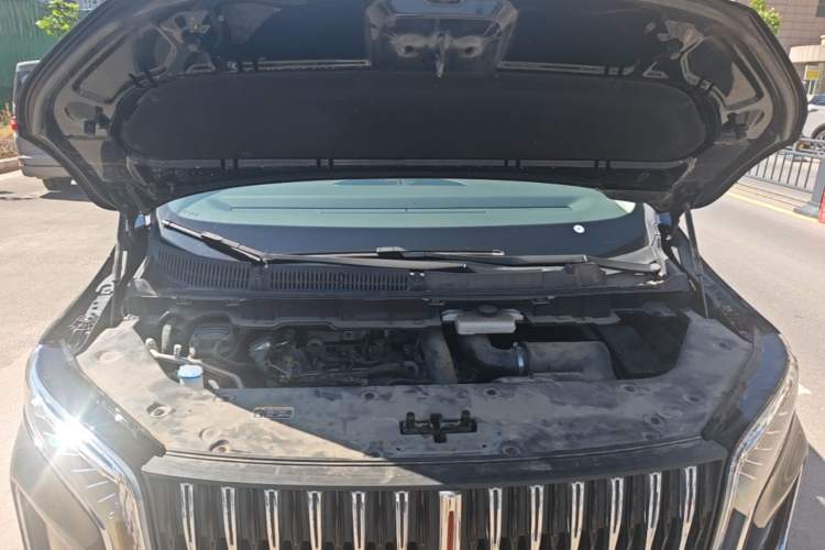 Used Hongqi HQ9 2023 2.0T Smart Connect Flagship Edition Engine Bay