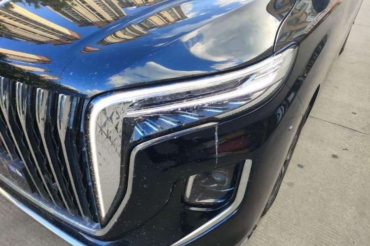 Used Hongqi HQ9 2023 2.0T Smart Connect Flagship Edition Left Front Headlight