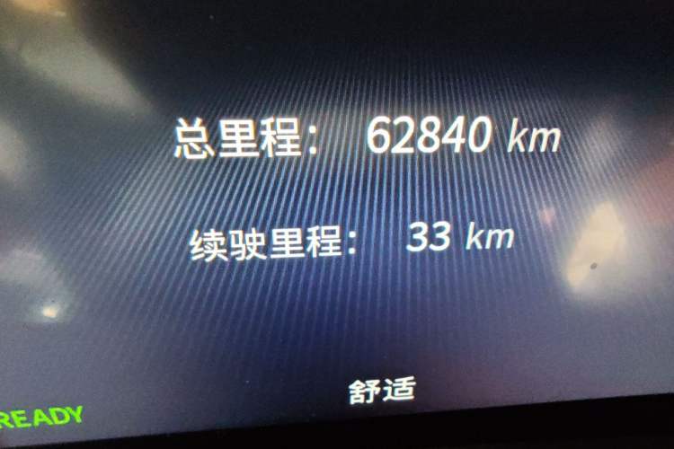 Used Hongqi HQ9 2023 2.0T Smart Connect Flagship Edition Odometer Close Up