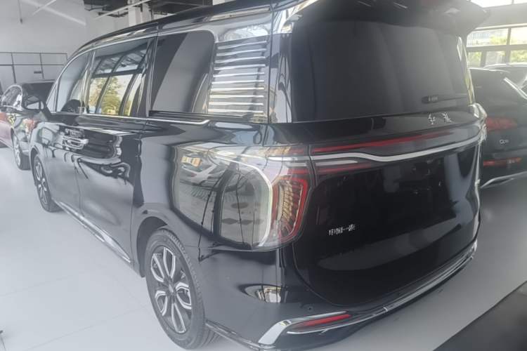 Used Hongqi HQ9 2023 2.0T Smart Connect Flagship Edition Rear Left 45 Deg