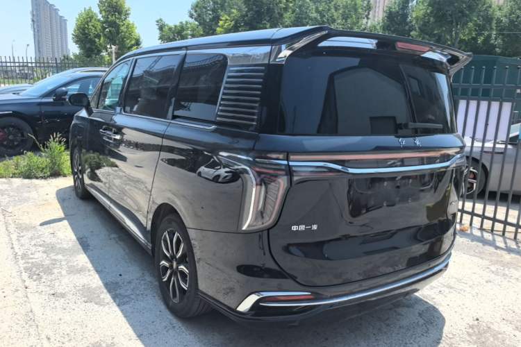 Used Hongqi HQ9 2023 2.0T Smart Connect Flagship Edition Rear Left 45 Deg