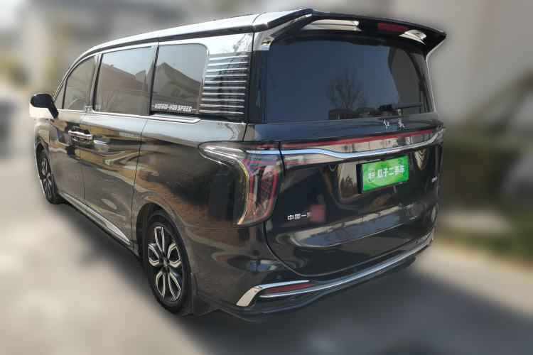 Used Hongqi HQ9 2023 2.0T Smart Connect Flagship Edition Rear Left 45 Deg
