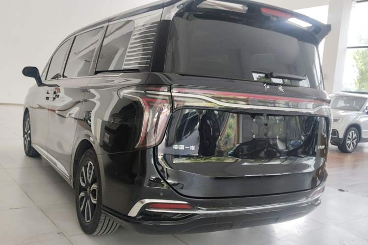 Used Hongqi HQ9 2023 2.0T Smart Connect Flagship Edition Rear Left 45 Deg