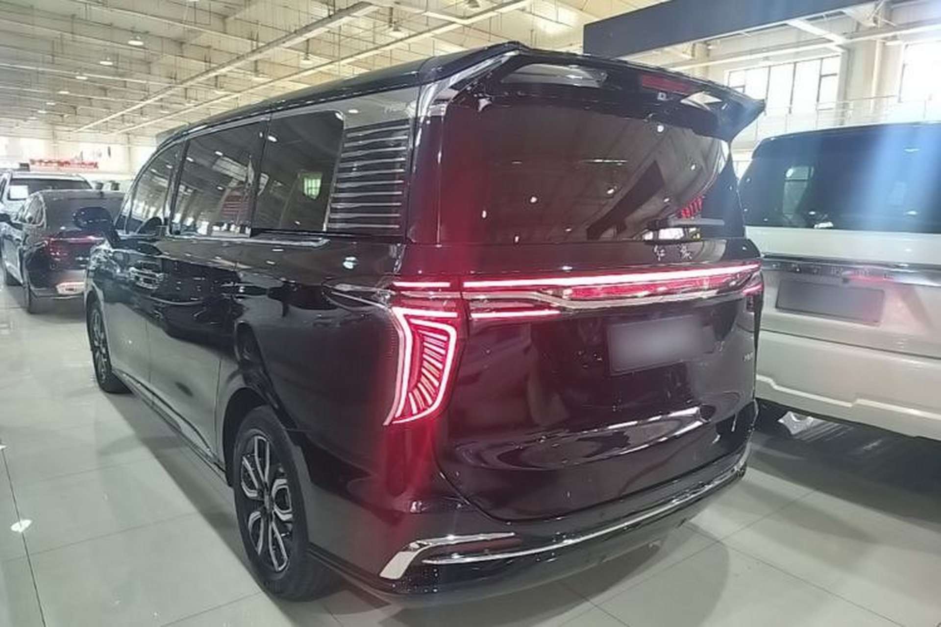Used Hongqi HQ9 2023 2.0T Smart Connect Flagship Edition Rear Left 45 Deg