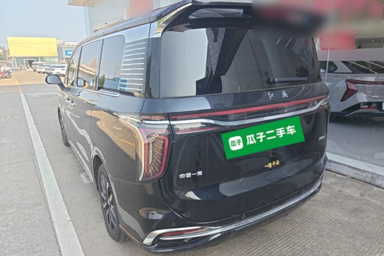 Used Hongqi HQ9 2023 2.0T Smart Connect Flagship Edition Rear Left 45 Deg