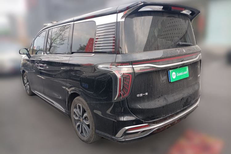 Used Hongqi HQ9 2023 2.0T Smart Connect Flagship Edition Rear Left 45 Deg
