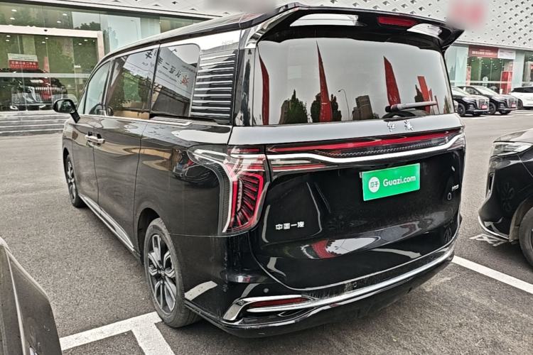 Used Hongqi HQ9 2023 2.0T Smart Connect Flagship Edition Rear Left 45 Deg