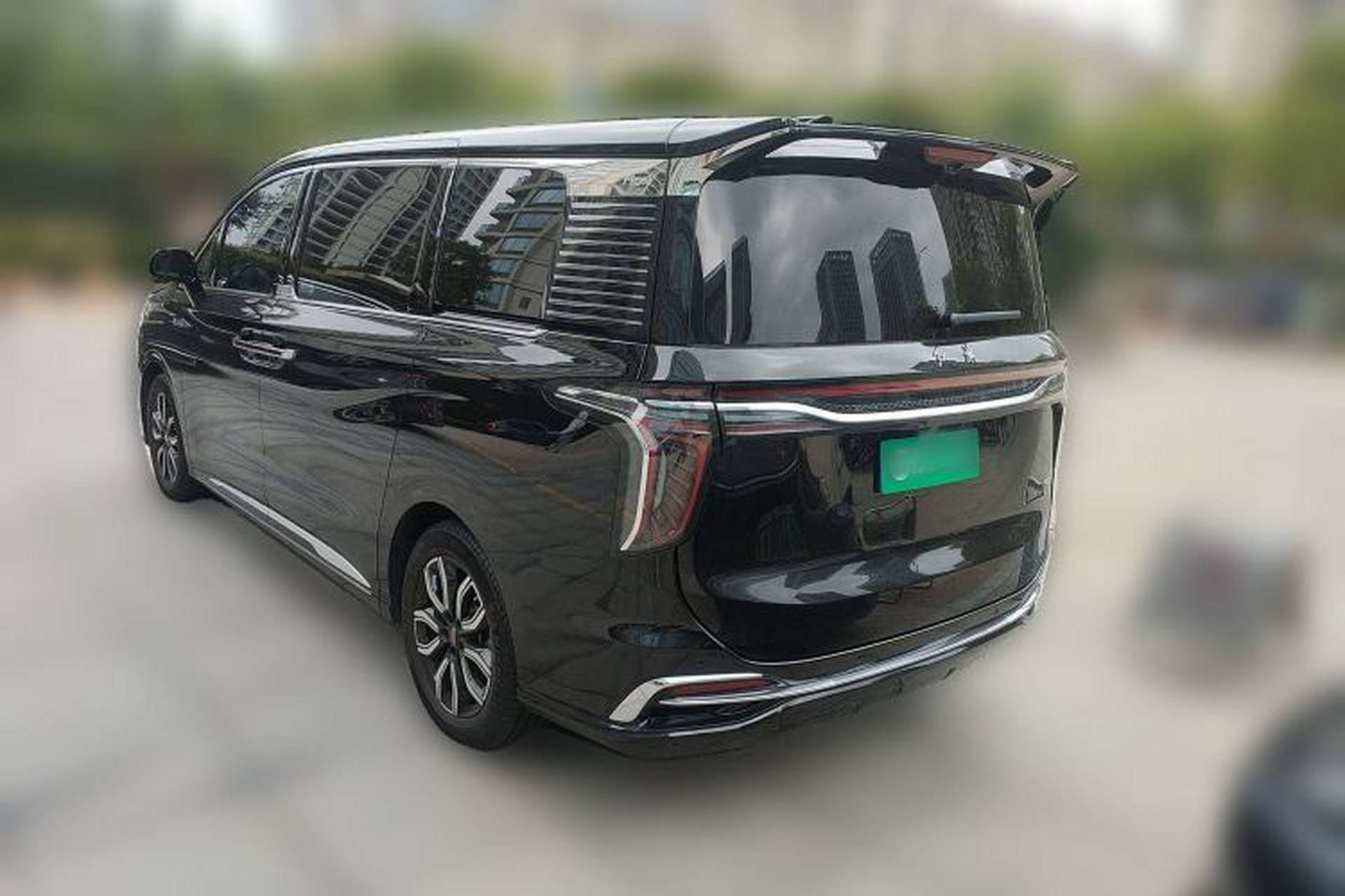 Used Hongqi HQ9 2023 2.0T Smart Connect Flagship Edition Rear Left 45 Deg