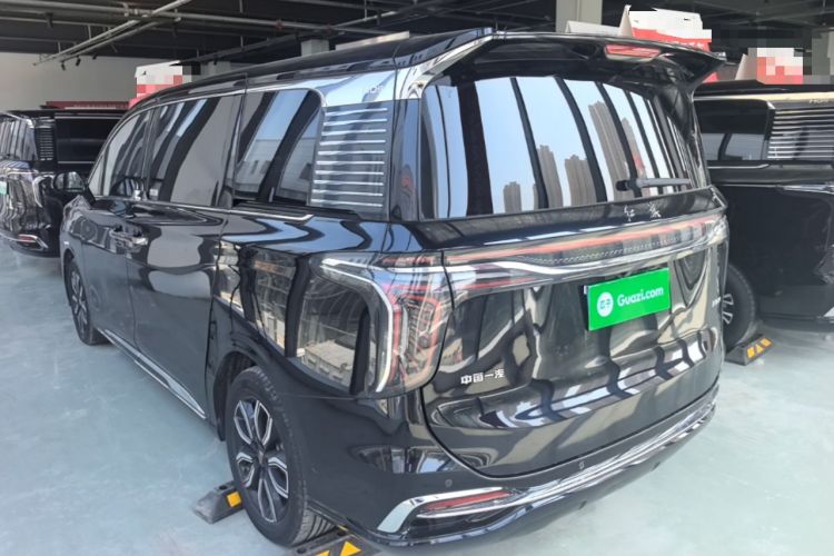 Used Hongqi HQ9 2023 2.0T Smart Connect Flagship Edition Rear Left 45 Deg
