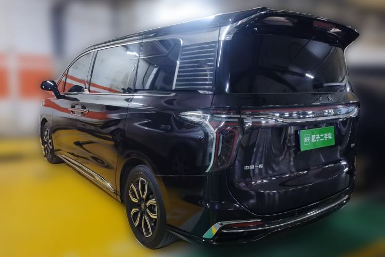 Used Hongqi HQ9 2023 2.0T Smart Connect Flagship Edition Rear Left 45 Deg