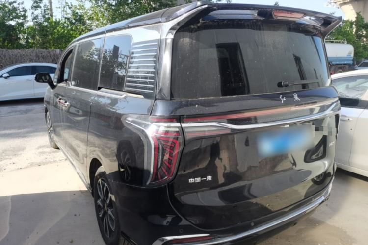 Used Hongqi HQ9 2023 2.0T Smart Connect Flagship Edition Rear Left 45 Deg