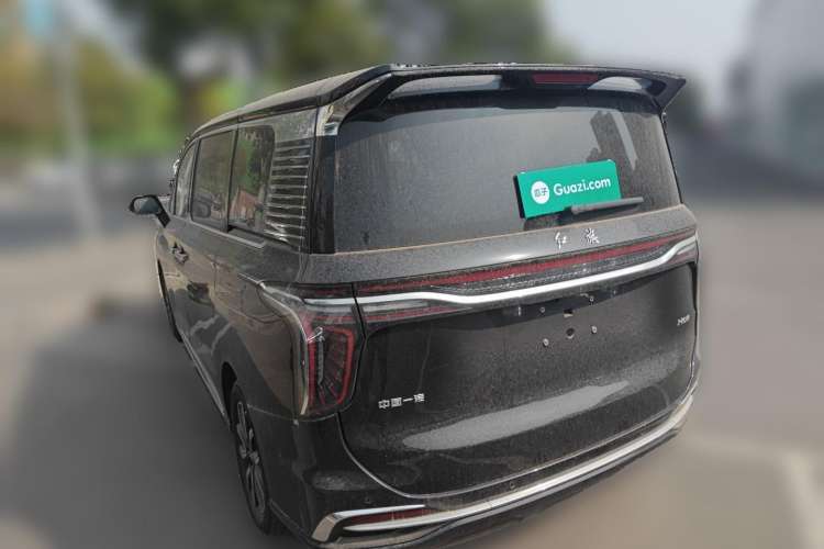 Used Hongqi HQ9 2023 2.0T Smart Connect Flagship Edition Rear Left 45 Deg
