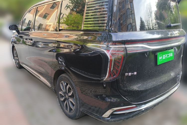 Used Hongqi HQ9 2023 2.0T Smart Connect Flagship Edition Rear Left 45 Deg