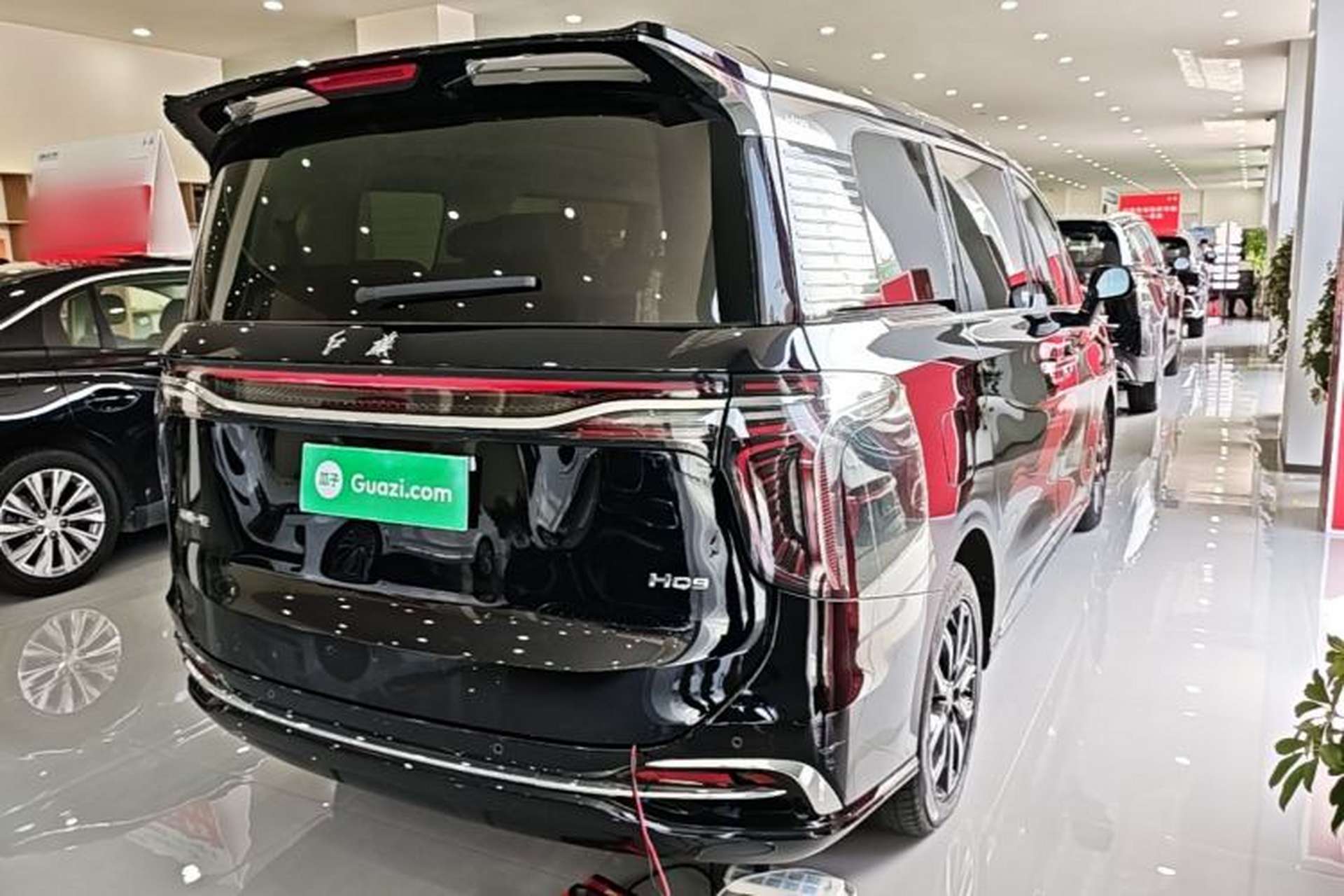 Used Hongqi HQ9 2023 2.0T Smart Connect Flagship Edition Rear Right 45 Deg
