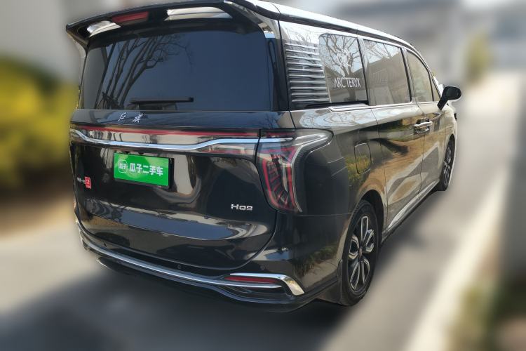 Used Hongqi HQ9 2023 2.0T Smart Connect Flagship Edition Rear Right 45 Deg