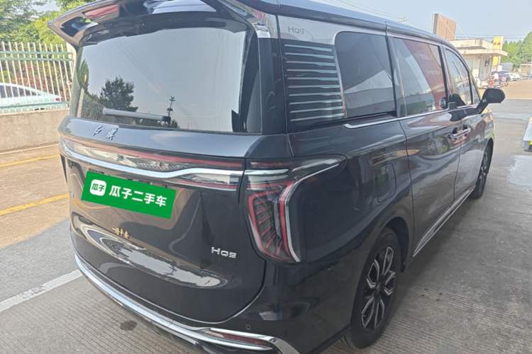 Used Hongqi HQ9 2023 2.0T Smart Connect Flagship Edition Rear Right 45 Deg