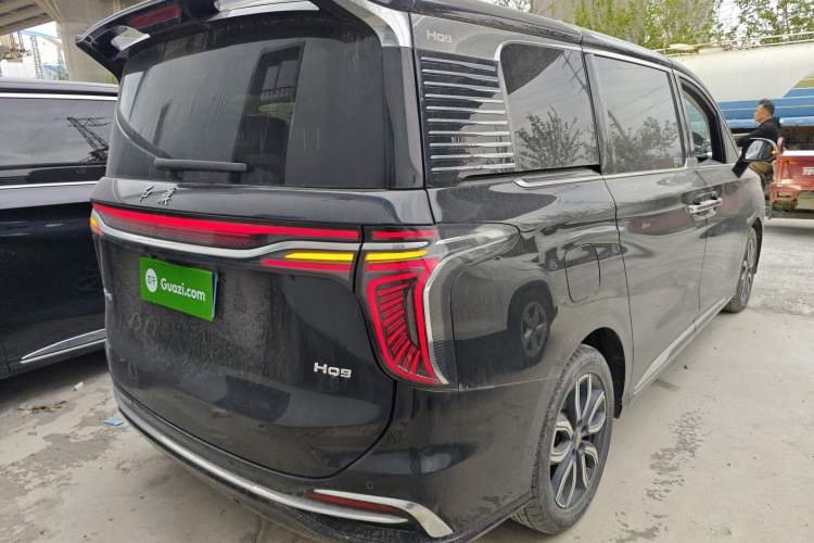 Used Hongqi HQ9 2023 2.0T Smart Connect Flagship Edition Rear Right 45 Deg