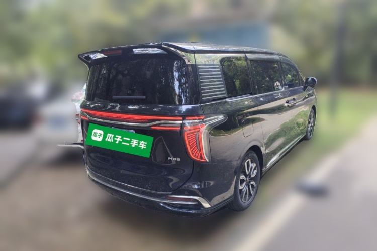 Used Hongqi HQ9 2023 2.0T Smart Connect Flagship Edition Rear Right 45 Deg