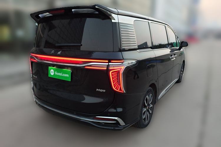 Used Hongqi HQ9 2023 2.0T Smart Connect Flagship Edition Rear Right 45 Deg