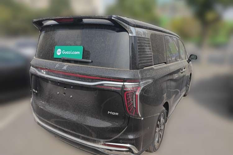 Used Hongqi HQ9 2023 2.0T Smart Connect Flagship Edition Rear Right 45 Deg