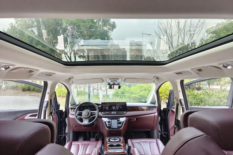 Used Hongqi HQ9 2023 2.0T Smart Connect Flagship Edition Roof
