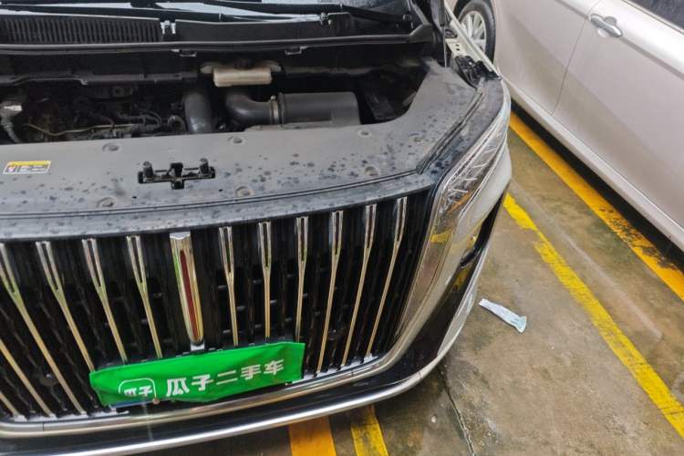 Used Hongqi HQ9 2023 2.0T Smart Connect Flagship Edition Engine Bay Left