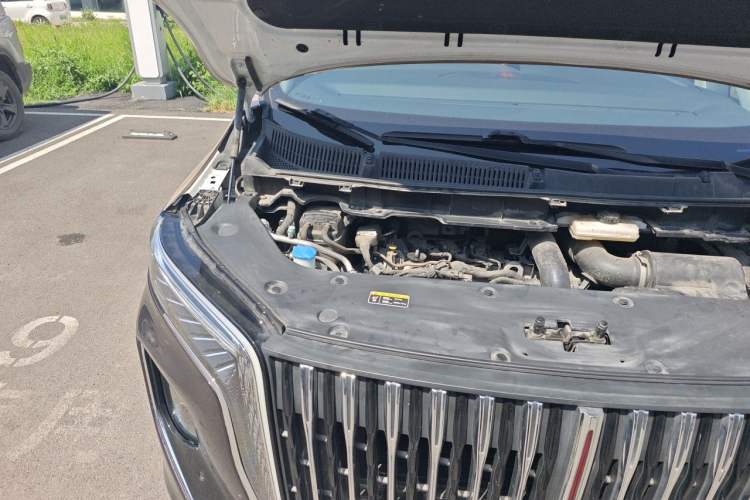 Used Hongqi HQ9 2023 2.0T Smart Connect Flagship Edition Engine Bay Right