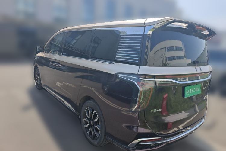 Used Hongqi HQ9 2023 2.0T Smart Connect Flagship Edition Rear Left 45 Deg