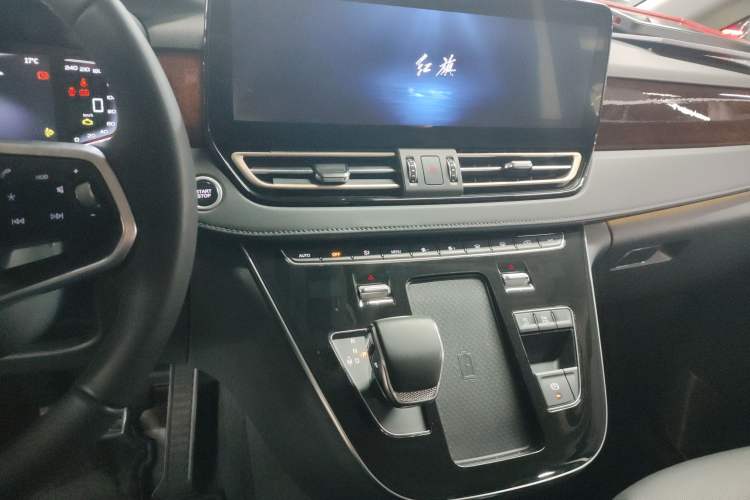 Used Hongqi HQ9 2023 2.0T Smart Connect Flagship Edition Audio And AC Panel