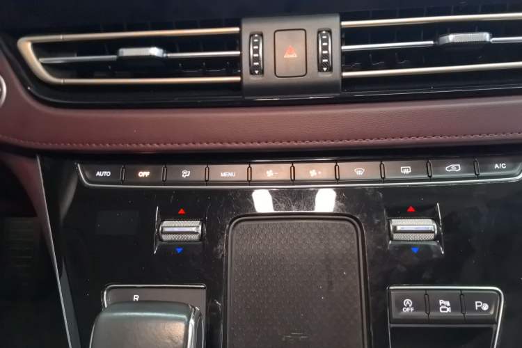 Used Hongqi HQ9 2023 2.0T Smart Connect Flagship Edition Audio And AC Panel